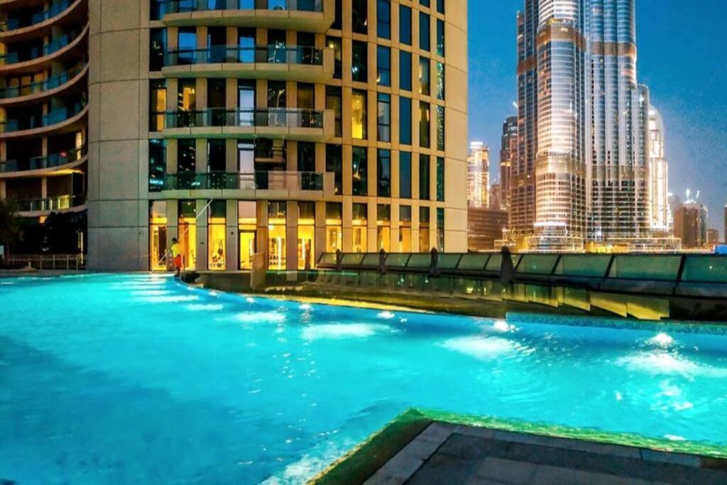 Apartament Larbi Breathtaking Burj And Fountain View Luxurious 2 Bed Dubaj Zewnętrze zdjęcie
