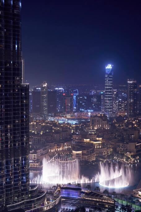 Apartament Larbi Breathtaking Burj And Fountain View Luxurious 2 Bed Dubaj Zewnętrze zdjęcie