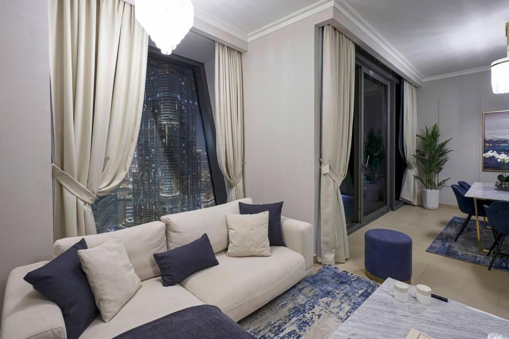 Apartament Larbi Breathtaking Burj And Fountain View Luxurious 2 Bed Dubaj Zewnętrze zdjęcie